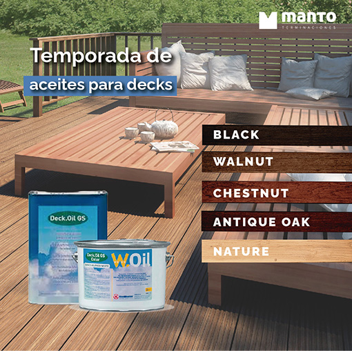 Aceite Exterior con color 